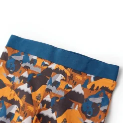 vidaXL Ropa Y Accesorios-Pijama infantil de manga larga coñac 92