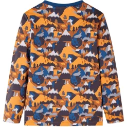 vidaXL Ropa Y Accesorios-Pijama infantil de manga larga coñac 92