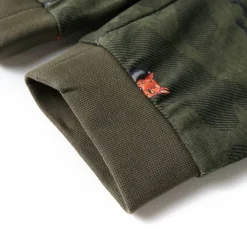 vidaXL Ropa Y Accesorios-Pijama infantil de manga larga caqui 92
