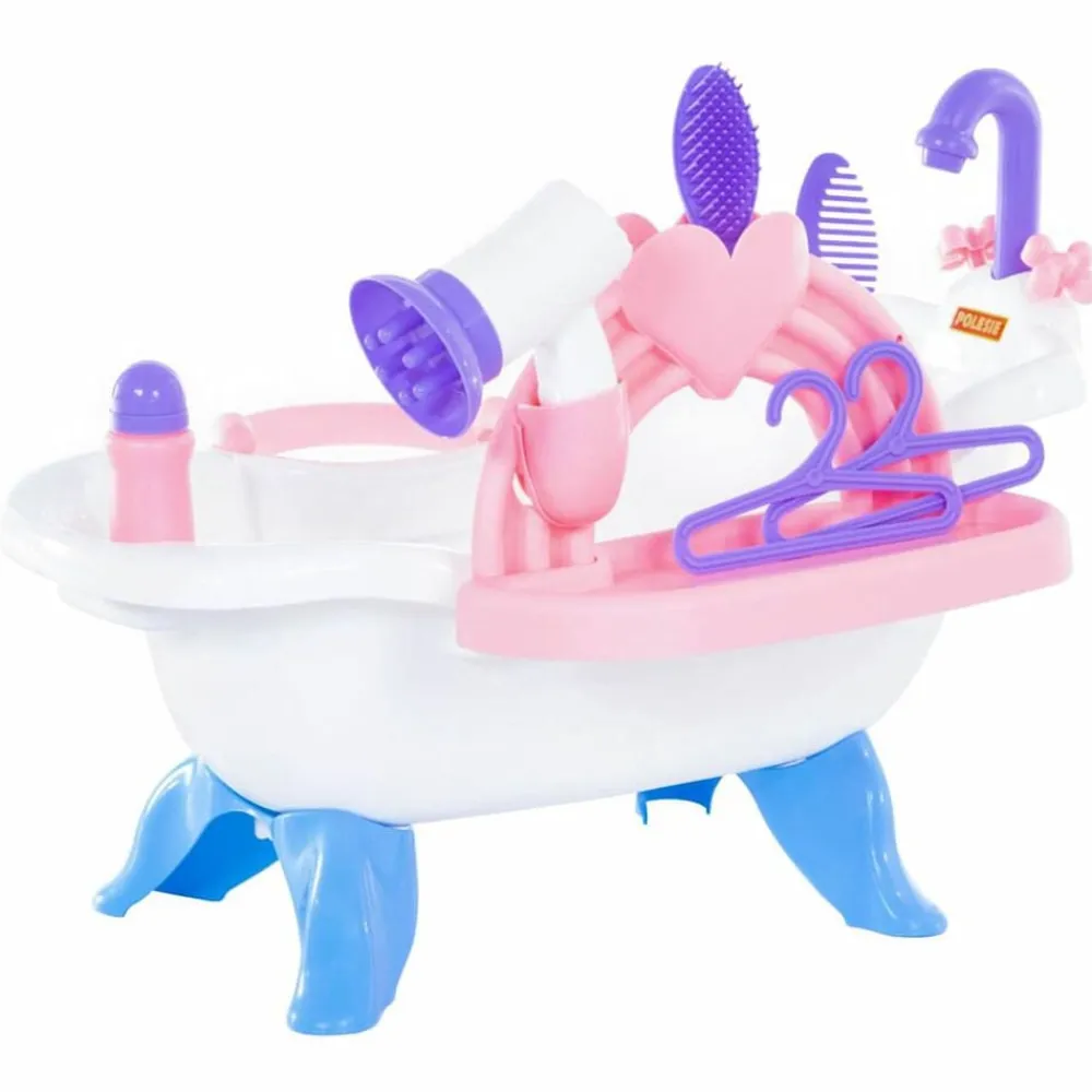 Polesie wader Juego de bañera de muñecas 7 piezas 83x53x41,5 cm Sale