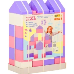 Polesie wader Juego de bloques XXL 36 piezas Rosa y morado Discount
