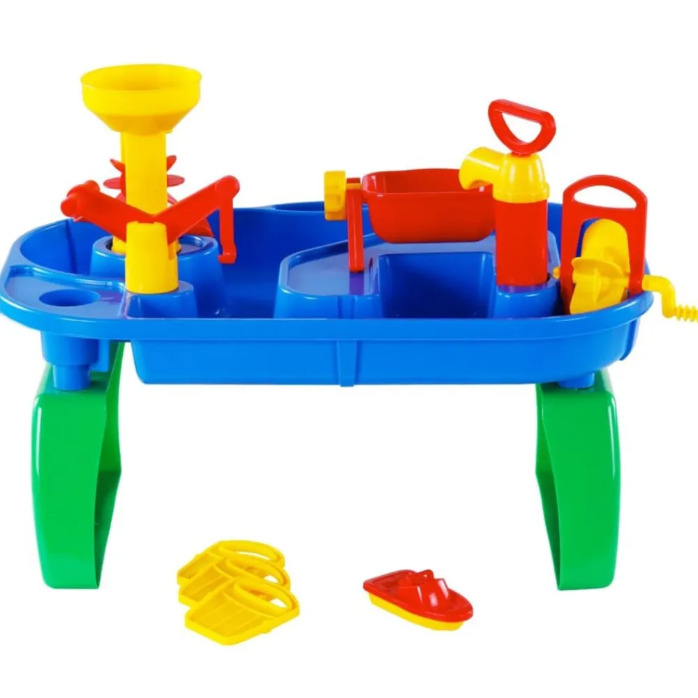 Polesie wader Juguetes-Mesa de juegos con agua 11 piezas PP 53x38x40 cm