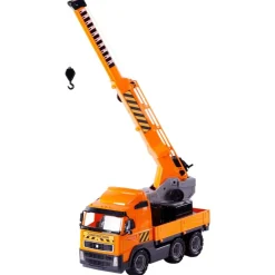 Polesie wader Set camiones 4 pzas y grúa Polipropileno naranja y negro Best