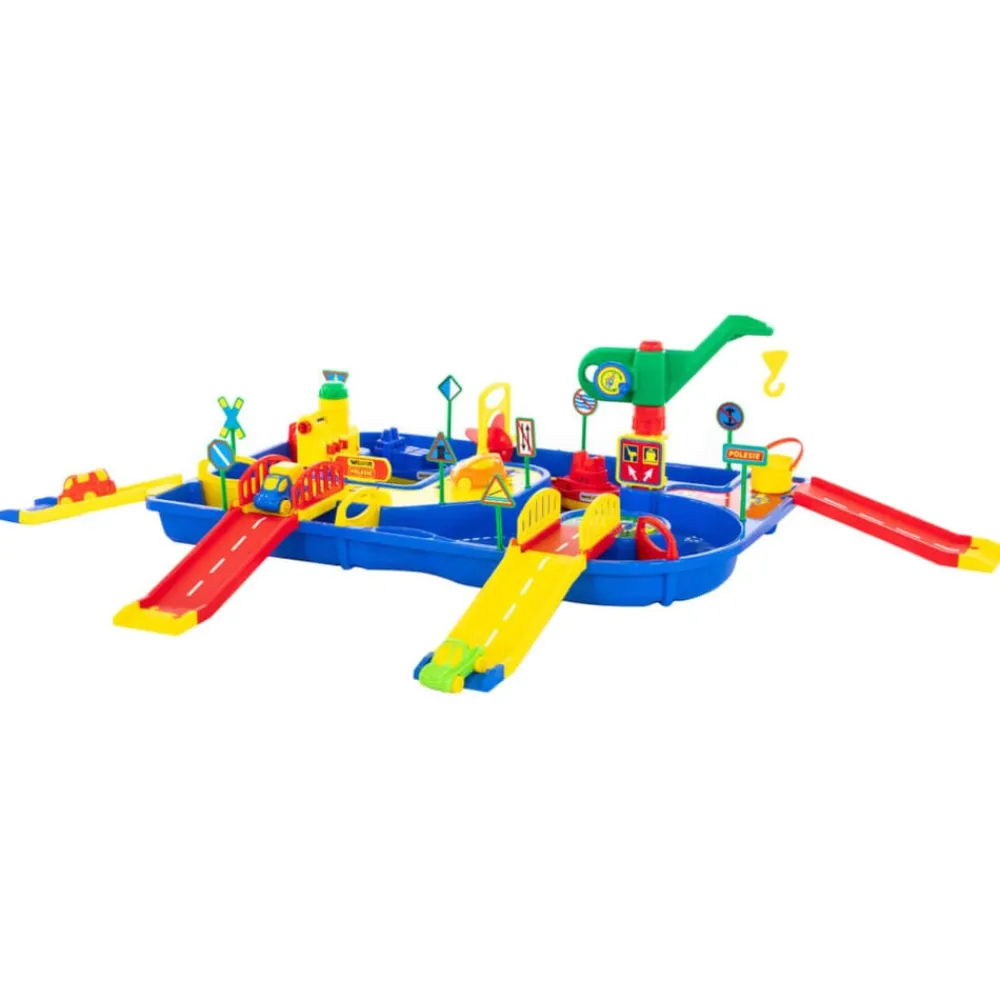 Polesie wader Sistema de agua de 9 piezas con rampas 152x92x35 cm PP Clearance
