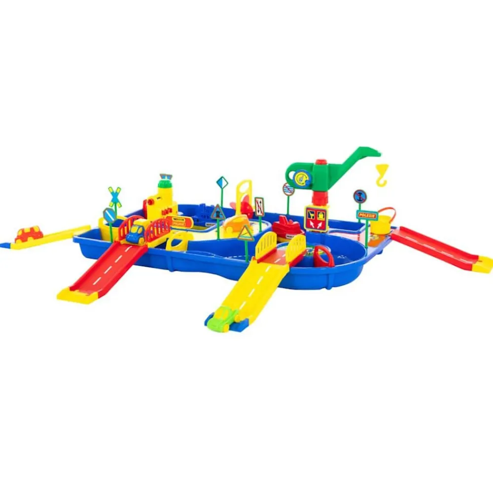 Polesie wader Sistema de agua de 9 piezas con rampas 152x92x35 cm PP Clearance