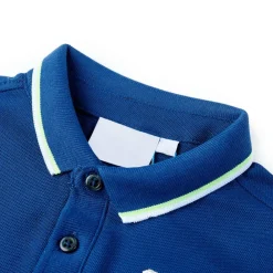 vidaXL Polo infantil oscuro 104 Azul