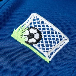 vidaXL Polo infantil oscuro 104 Azul