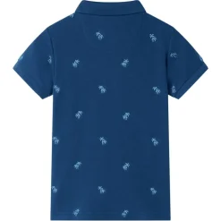 vidaXL Polo infantil oscuro 92 Azul New