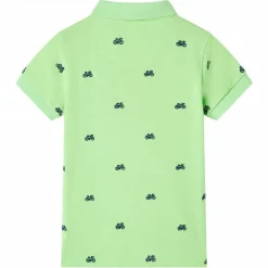 vidaXL Ropa Y Accesorios-Polo infantil neón 92