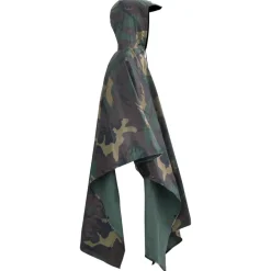 vidaXL Poncho impermeable lluvia ejército para acampar/senderismo Camuflaje Sale
