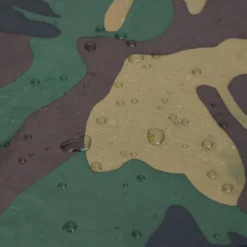 vidaXL Poncho impermeable lluvia ejército para acampar/senderismo Camuflaje Sale