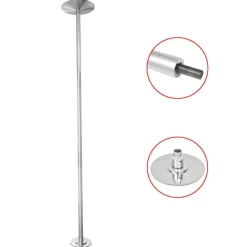 vidaXL Poste De Baile Barra De Danza Altura-Ajustable Online