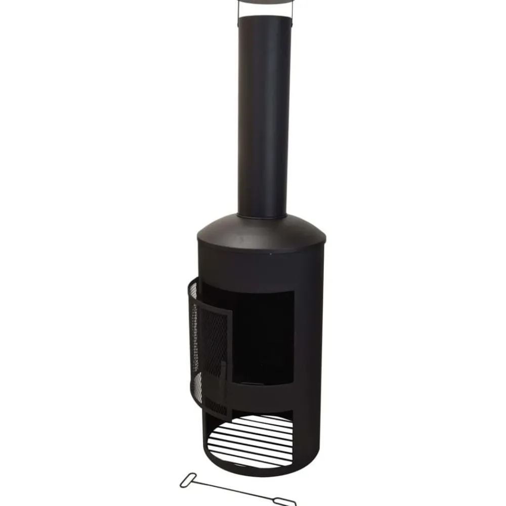 ProGarden Chimeneas-Chimenea de metal 158 cm