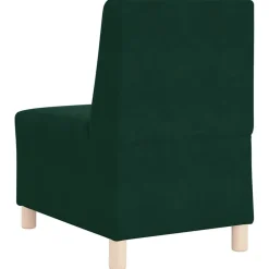 vidaXL Sofás-Sofá modular sin brazos de terciopelo de 55 cm