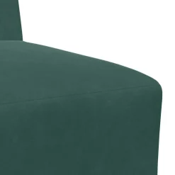 vidaXL Sofás-Sofá modular sin brazos de terciopelo de 55 cm