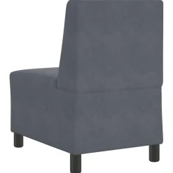 vidaXL Sofás-Sofá modular sin brazos 55 cm terciopelo