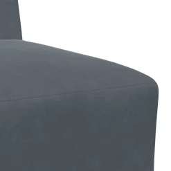 vidaXL Sofás-Sofá modular sin brazos 55 cm terciopelo