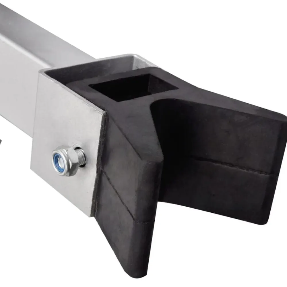 vidaXL Soporte con tope de proa para remolque de barcos New