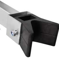 vidaXL Soporte con tope de proa para remolque de barcos New