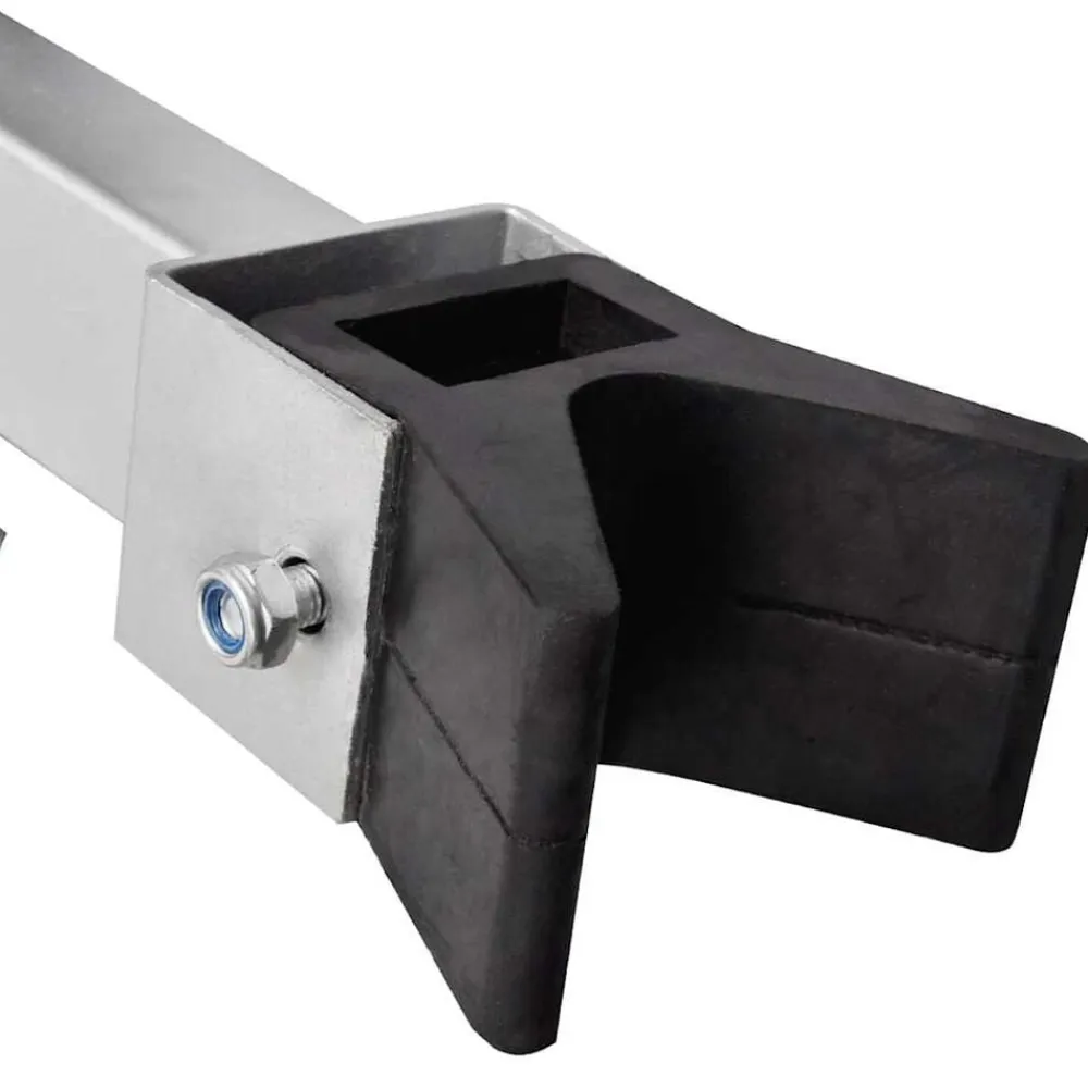 vidaXL Soporte con tope de proa para remolque de barcos New