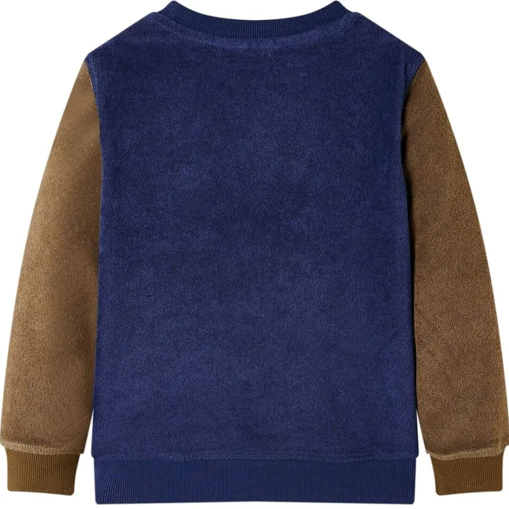 vidaXL Sudadera infantil azul marino oscuro 92 Clearance