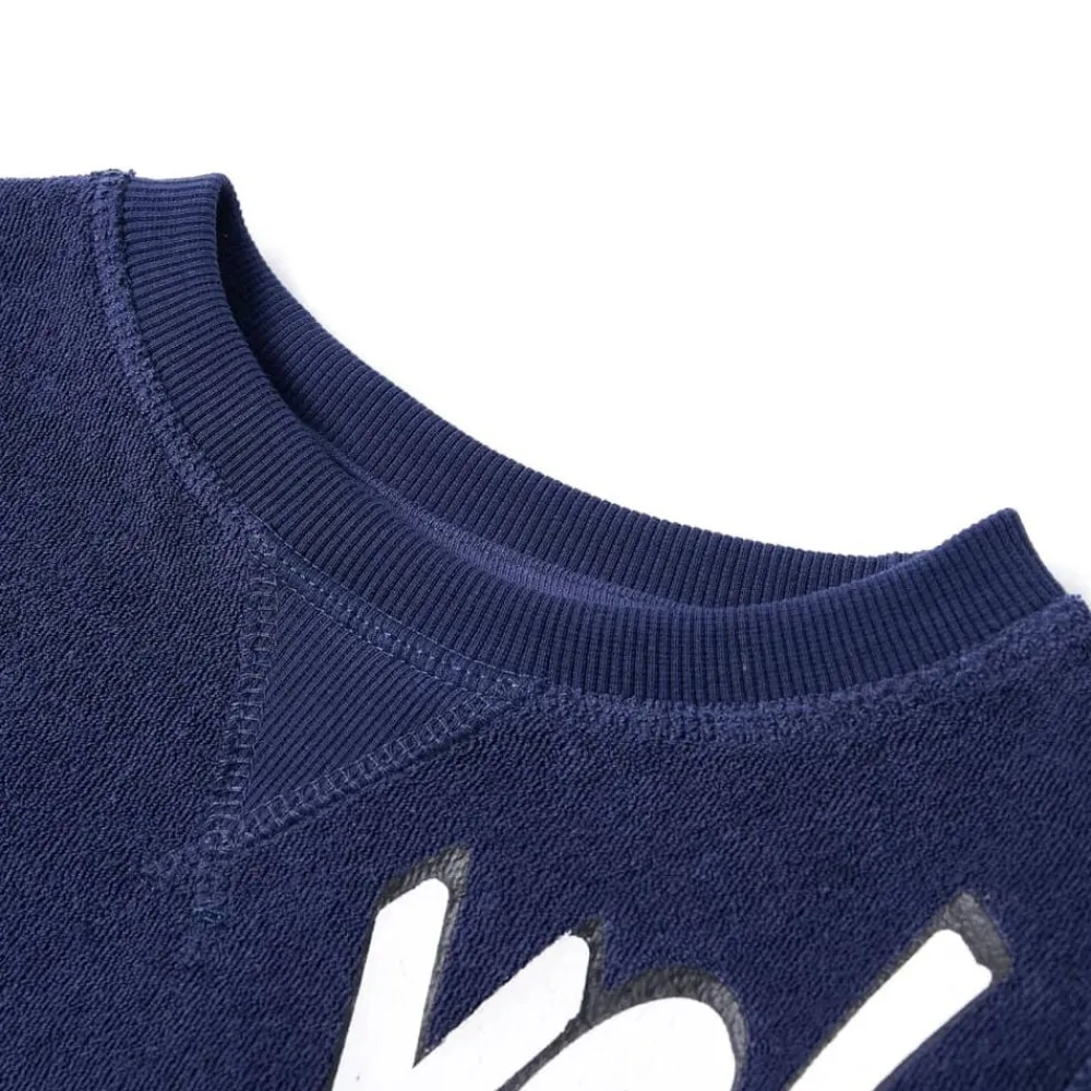 vidaXL Sudadera infantil azul marino oscuro 92 Clearance