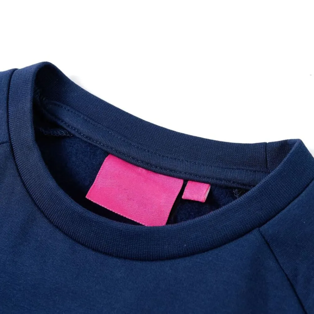 vidaXL Ropa Y Accesorios-Sudadera infantil azul marino 92
