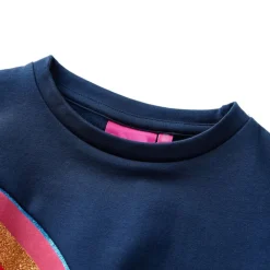 vidaXL Ropa Y Accesorios-Sudadera infantil azul marino 92