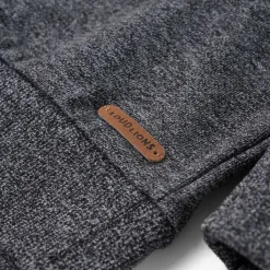 vidaXL Sudadera infantil azul marino mélange 92 Mezcla Clearance