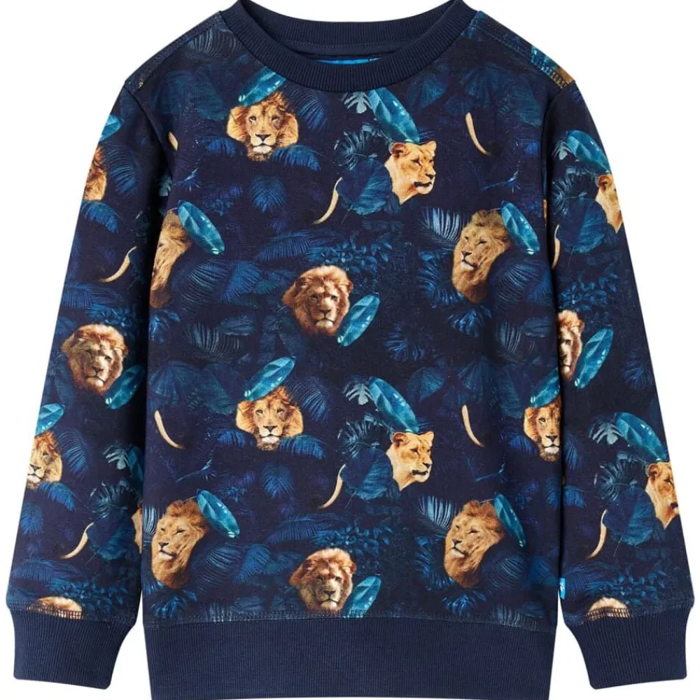 vidaXL Sudadera infantil azul marino 92 Discount