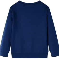 vidaXL Ropa Y Accesorios-Sudadera infantil azul marino 116
