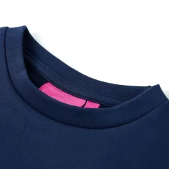 vidaXL Ropa Y Accesorios-Sudadera infantil azul marino 116