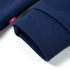 vidaXL Ropa Y Accesorios-Sudadera infantil azul marino 116