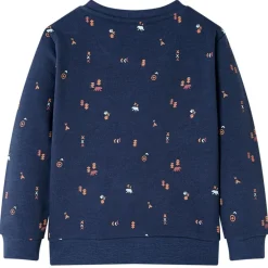 vidaXL Ropa Y Accesorios-Sudadera infantil azul marino mélange 92