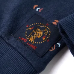 vidaXL Ropa Y Accesorios-Sudadera infantil azul marino mélange 92