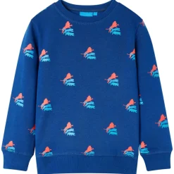 vidaXL Sudadera infantil azul oscuro 104