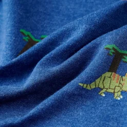 vidaXL Sudadera infantil azul oscuro mélange 104 Best