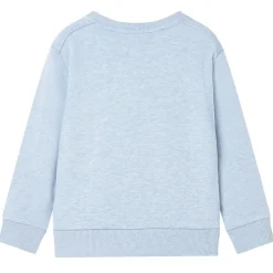 vidaXL Sudadera infantil suave mélange 104 Azul Best