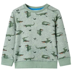 vidaXL Ropa Y Accesorios-Sudadera infantil caqui claro mélange 92