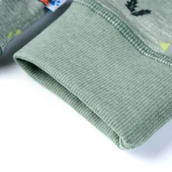 vidaXL Ropa Y Accesorios-Sudadera infantil caqui claro mélange 92