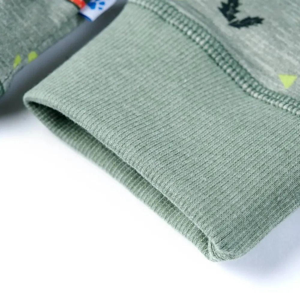 vidaXL Ropa Y Accesorios-Sudadera infantil caqui claro mélange 92
