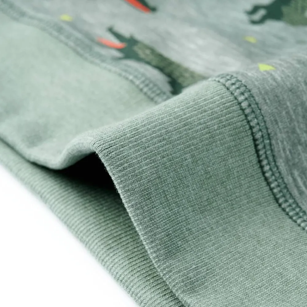 vidaXL Ropa Y Accesorios-Sudadera infantil caqui claro mélange 92