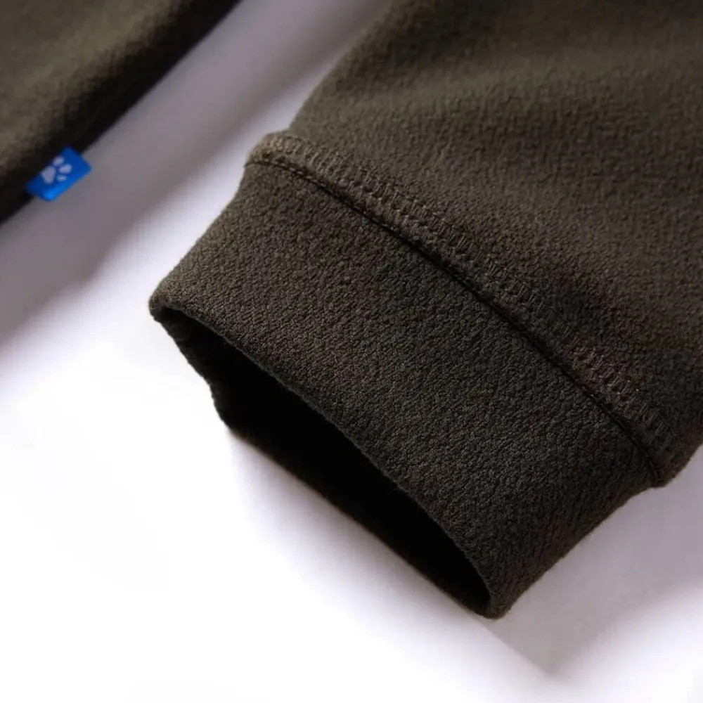 vidaXL Sudadera infantil caqui oscuro y camel 140 Discount