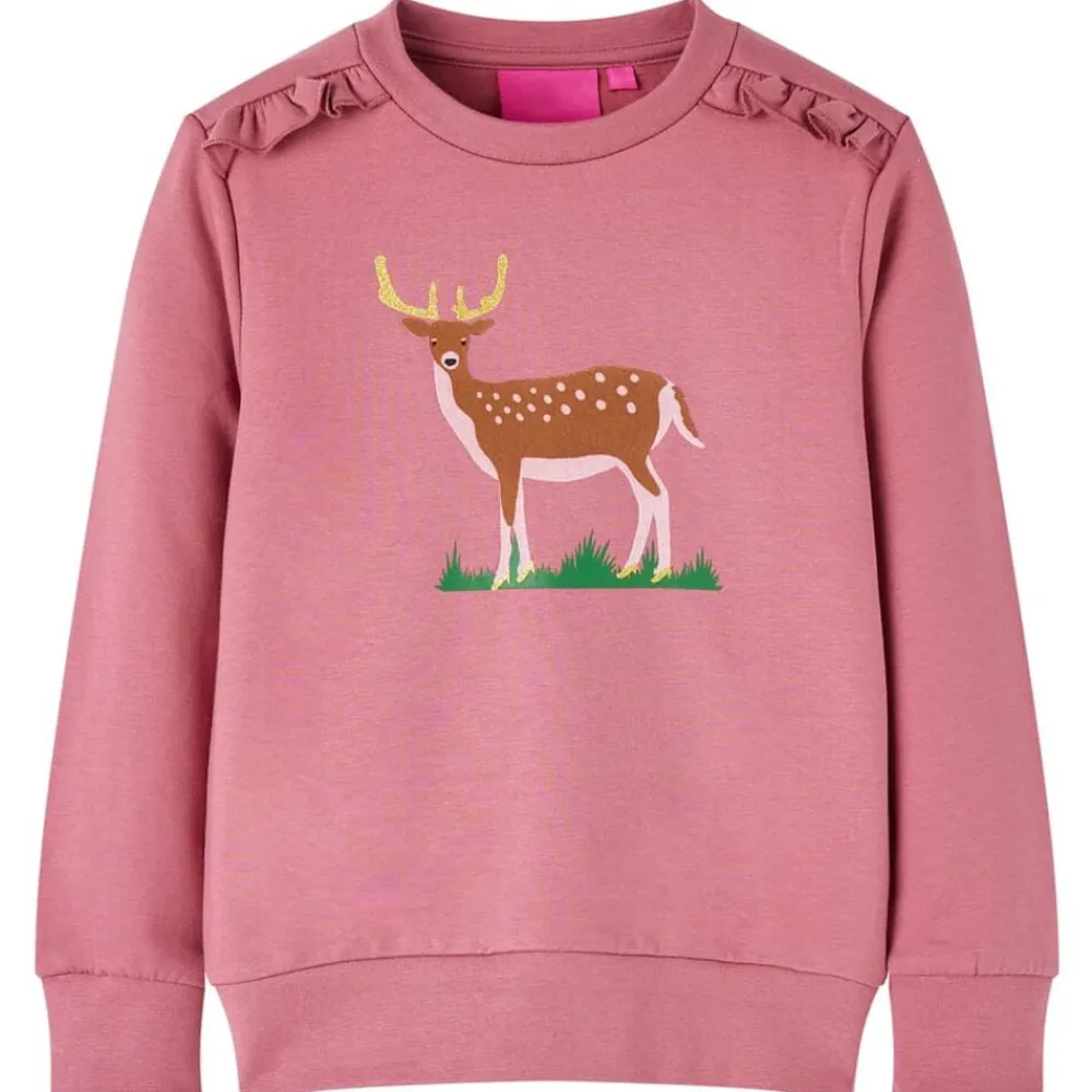 vidaXL Sudadera infantil color frambuesa 92 Sale