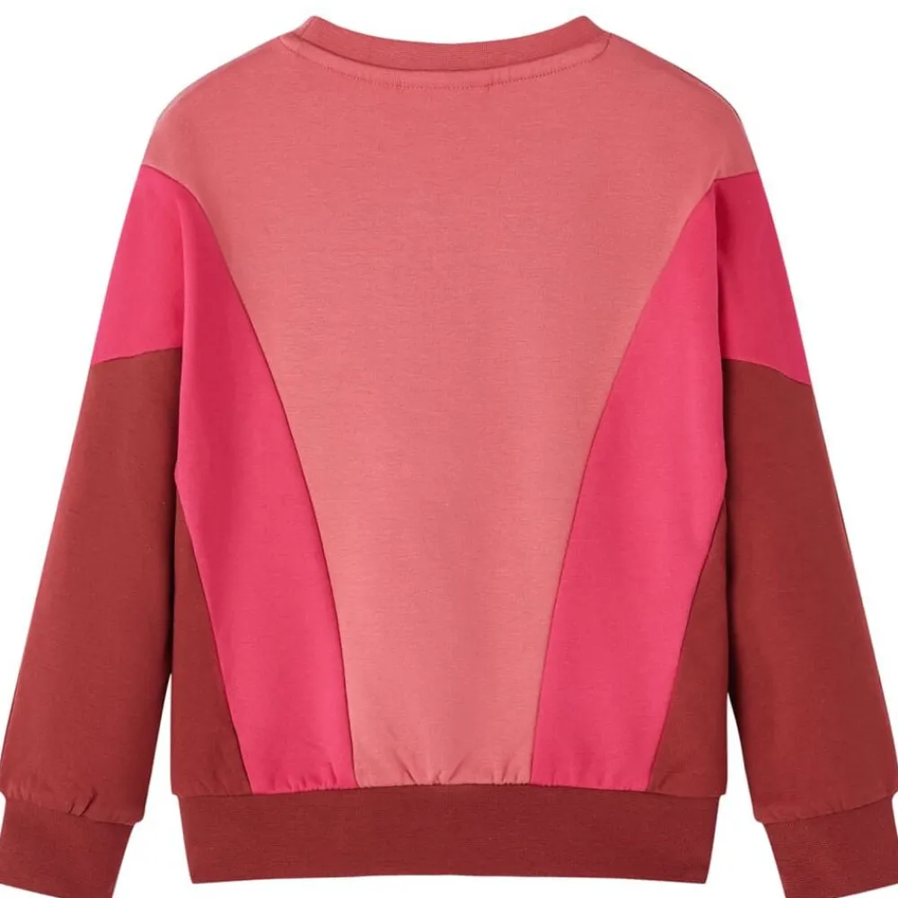 vidaXL Sudadera infantil colores rosa y henna 92 Outlet
