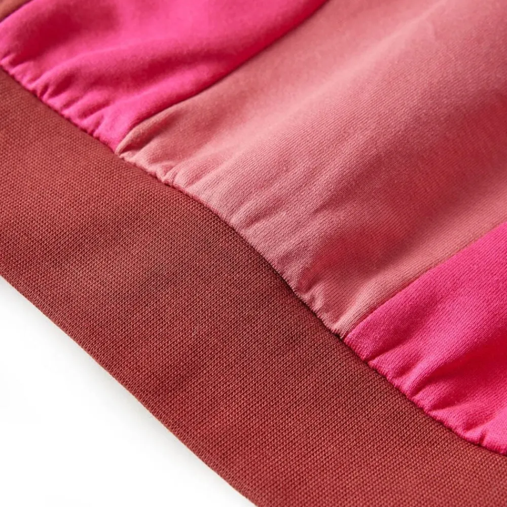 vidaXL Sudadera infantil colores rosa y henna 92 Outlet