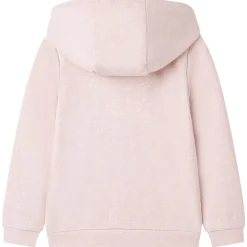 vidaXL Ropa Y Accesorios-Sudadera infantil con capucha y cremallera claro mezcla 92