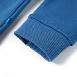 vidaXL Ropa Y Accesorios-Sudadera infantil con capucha azul 104
