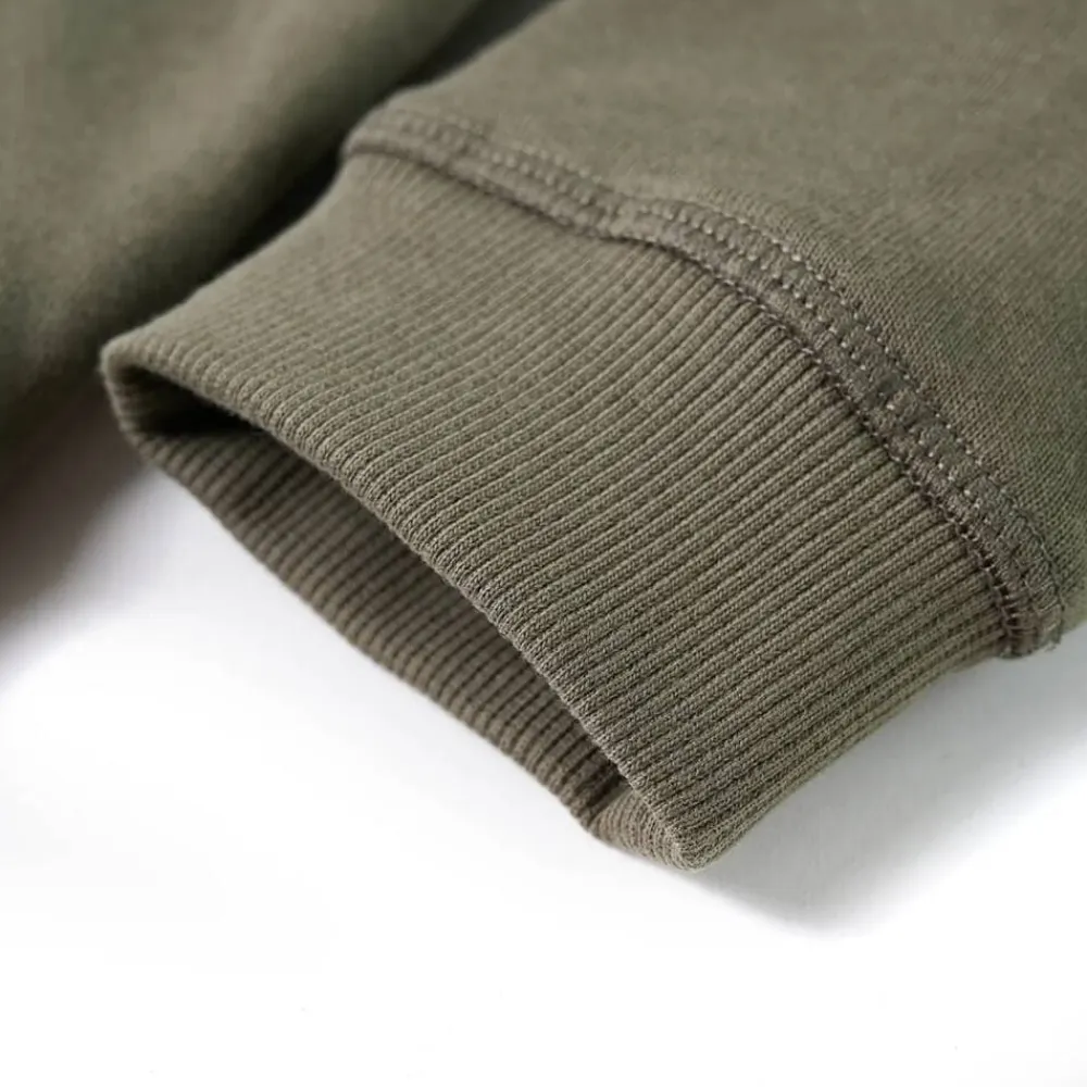 vidaXL Sudadera infantil con capucha color caqui 104