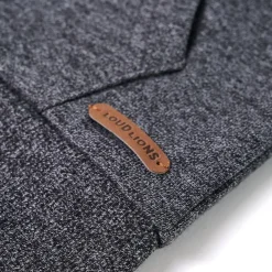 vidaXL Ropa Y Accesorios-Sudadera infantil con capucha y cremallera gris mélange 92